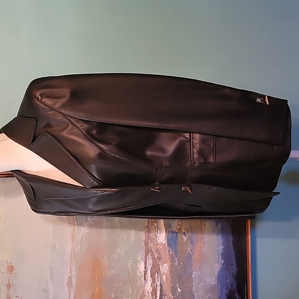 Escada Lambs Leather Blazer